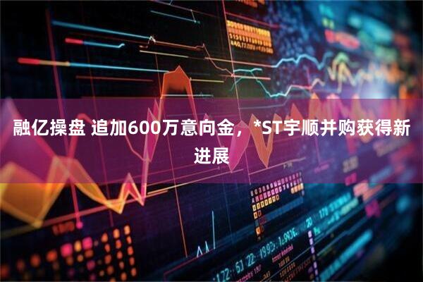 融亿操盘 追加600万意向金，*ST宇顺并购获得新进展