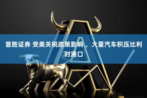 首胜证券 受美关税政策影响 ，大量汽车积压比利时港口